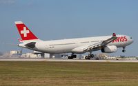 HB-JHN @ MIA - Swiss A330-300 - by Florida Metal