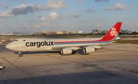 LX-VCB @ MCO - Cargolux 747-800 - by Florida Metal