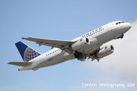 N818UA @ KSRQ - United Flight 617 (N818UA) departs Sarasota-Bradenton International Airport enroute to Chicago-O'Hare International Airport - by Donten Photography