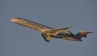 N517AE @ KLAX - Departing LAX on 25R - by Todd Royer