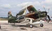 N2AD @ YIP - AD-1 Skyraider - by Florida Metal