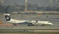 N408QX @ KLAX - Taxiing to gate at LAX - by Todd Royer