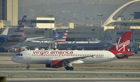 N852VA @ KLAX - Taxiing to gate at LAX - by Todd Royer