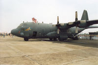 53-3129 @ EGVA - AC-130A Hercules named First Lady, callsign Irid 11, of the 711th Special Operations Squadron on display at the 1994 Intnl Air Tattoo at RAF Fairford. - by Peter Nicholson