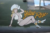 N25YR @ LAL - Yellow Rose B-25 - by Florida Metal