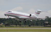 N28FE @ ORL - Fed Ex Challenger 300 - by Florida Metal