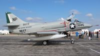 N49WH @ YIP - A-4B skyhawk - by Florida Metal