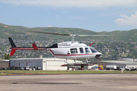 N601SJ @ BTF - N601SJ Bell 206L LongRanger at Skypark, UT - by Pete Hughes