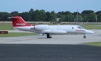 N56EM @ ORL - Air Net Lear 35A - by Florida Metal
