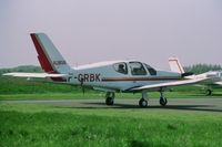 F-GRBK @ LFPN - Parked at Paris/Toussus-le-Noble airport. - by J-F GUEGUIN