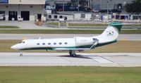 N61WH @ FLL - Miami Dolphins Gulfstream IV - by Florida Metal