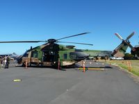 A40-018 @ YMPC - MRH90 in Army colours at RAAF 100th Anniversary Air Show, Pt Cook