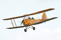 G-ANKZ @ X1WP - De Havilland DH-82A Tiger Moth II at The De Havilland Moth Club's 28th International Moth Rally at Woburn Abbey. August 2013. - by Malcolm Clarke