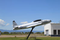 51-6653 @ BKE - 51-6653 T-33 on guard at Baker City, OR - by Pete Hughes