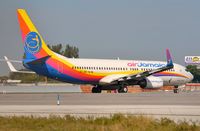 9Y-JMC @ KFLL - Air Jamaica Lining-up to depart. - by FerryPNL