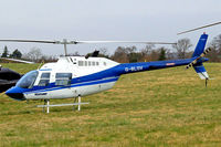 G-BLGV @ EGBC - Bell 206B2 Jet Ranger II [982] (Heliflight) Cheltenham Racecourse~G 13/03/2004 - by Ray Barber