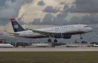 N117UW @ MIA - USAirways A320 - by Florida Metal