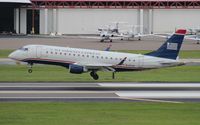 N132HQ @ TPA - USAirways E175 - by Florida Metal