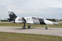 N138EM @ LAL - L-39 of Black Diamond Jet Team - by Florida Metal