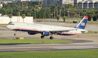 N162UW @ TPA - USAirways A321 - by Florida Metal