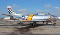 N188RL @ YIP - F-86 Sabre Smokey - by Florida Metal