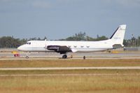 N195PA @ PBI - Grumman G-159 Gulfstream 1 of Phoenix Air - by Florida Metal