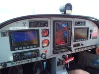 N921DD @ KTKI - Cockpit of N921DD. - by Jordan Gonzalez