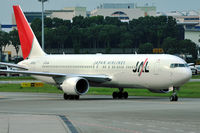 JA653J @ WSSS - Taxiing in to Changi Airport. - by Arjun Sarup