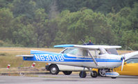 N63008 @ TIW - N63008 Cessna 150, somewhat lackng in the tailfeather department, at Tacoma Narrows, WA - by Pete Hughes