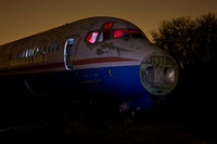 N806NK @ FTW - Derelict MD-81 at Meacham Field - Fort Worth, TX