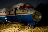 N806NK @ FTW - Derelict MD-81 at Meacham Field - Fort Worth, TX