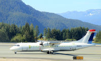 N803FX @ JNU - N803FX ATR72 at Juneau, AK - by Pete Hughes