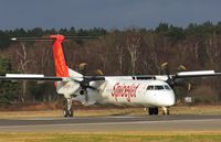 C-GLFS @ EGHH - Lining up to depart - by John Coates