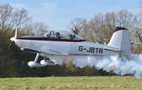 G-JBTR @ EGSV - Just taken off. - by Graham Reeve