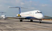 N205US @ YIP - USA Jet DC-9-32F - by Florida Metal