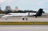N710SG @ KFLL - Learjet 60 taxying to the active. - by FerryPNL