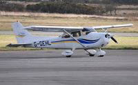 G-GEHL @ EGFH - Visiting Skyhawk SP. Ex-N163RA. - by Roger Winser