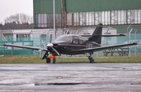 G-BEDG @ EGHH - New location for Bournemouth Handling to enable new hangars to be built in old location - by John Coates