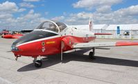 N313A @ LAL - BAC 84 Jet Provost - by Florida Metal