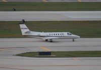 N316WH @ FLL - Cessna 560 - by Florida Metal