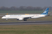 4O-AOC @ LOWW - Montenegro Airlines Emb190 - by Thomas Ranner