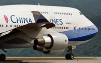 B-18209 @ VHHH - China Airlines - by Wong C Lam