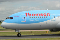 G-TUIC @ EGCC - dream maker at manchester 787 dreamliner thomson - by alex kerr