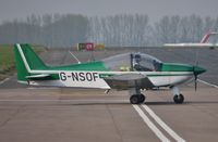 G-NSOF @ EGSH - About to depart from Norwich. - by Graham Reeve