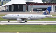 N412UA @ TPA - United A320 - by Florida Metal