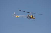 N415DP @ YIP - Bell 47D - by Florida Metal