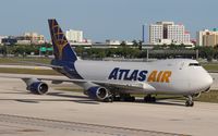 N415MC @ MIA - Atlas 747-400 - by Florida Metal