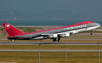 N638US @ VHHH - Northwest Airlines - by Wong C Lam