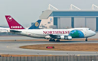 N645NW @ VHHH - Northwest Cargo - by Wong C Lam