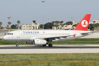 TC-JLO @ LMML - A319 TC-JLO Turkish Airlines. - by Raymond Zammit